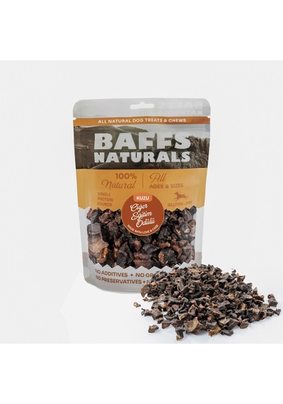 Baffs Naturals Kuzu Ciğer Köpek Eğitim Ödül Maması 100 G