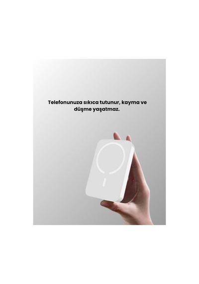Astraltech Ultra Kompakt Ve Güçlü Magsafe Powerbank 10000 Mah İle Kablosuz Şarj Deneyimi