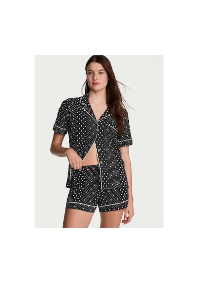 Victoria's Secret Modal Kısa Pijama Takımı Siyah