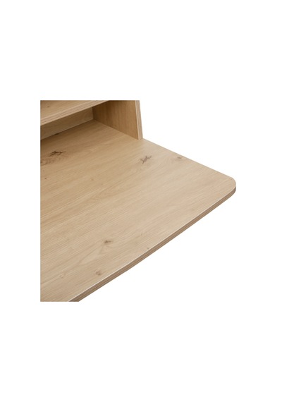 Tower Raflı Çalışma Masası - Ceviz / Siyah 115,5x55x106 Cm Ceviz  -  Siyah