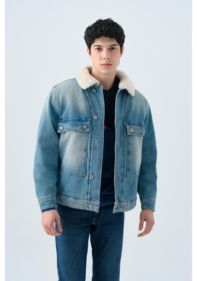 Loft Lf2038028 Werner Sherpa Erkek Jean Ceket Werner Sherpa Wash