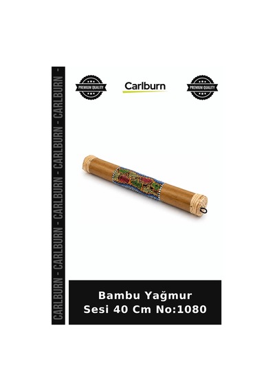 Özel Üretim Müzik Dekoratif Doğal Ritim Bambu Yağmur Sesi 40 Cm No:1080