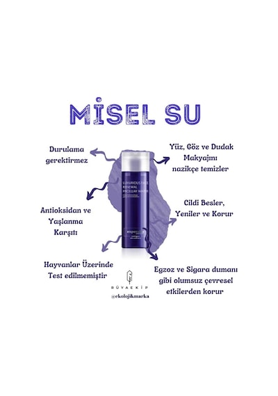 Experalta Platinum. Luxurious Face Renewal Micellar Water Yüz Temizleyici-misel Su Yüz Temizleyicisi