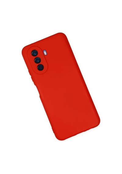 Newface Huawei Nova Y70 Kılıf Nano İçi Kadife Silikon - Kırmızı
