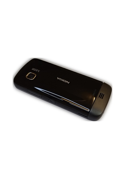 Nokia C5-03 Kasa Kapak Tuş Takımı C5-03 Uyumlu Siyah Renk Orta Ka