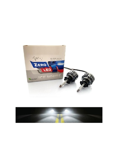 H3 Led Xenon Oto Ampul Zero Fansız Beyaz Tfdzr3723 Çok Renkli
