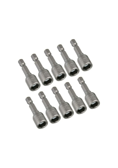 Manyetik Somun Adaptörü 8 45 Mm 10 Adet