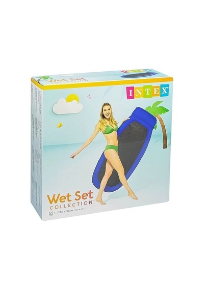 Idy58836 Intex Şişme Fileli Yatak 178x94 Cm Çok Renkli