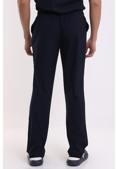 Alpaka Pantolon Bel Lastikli - Lacivert-7014