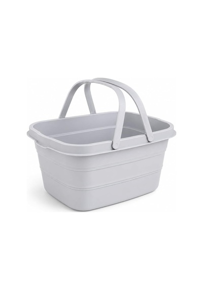 Katlanabilir Piknik Sepeti Ve Mini Masa Seti 21 Litre Kapasiteli Ergonomik Taşıma Kulplu Katlanır Piknik Çantası Ka Çok Renkli