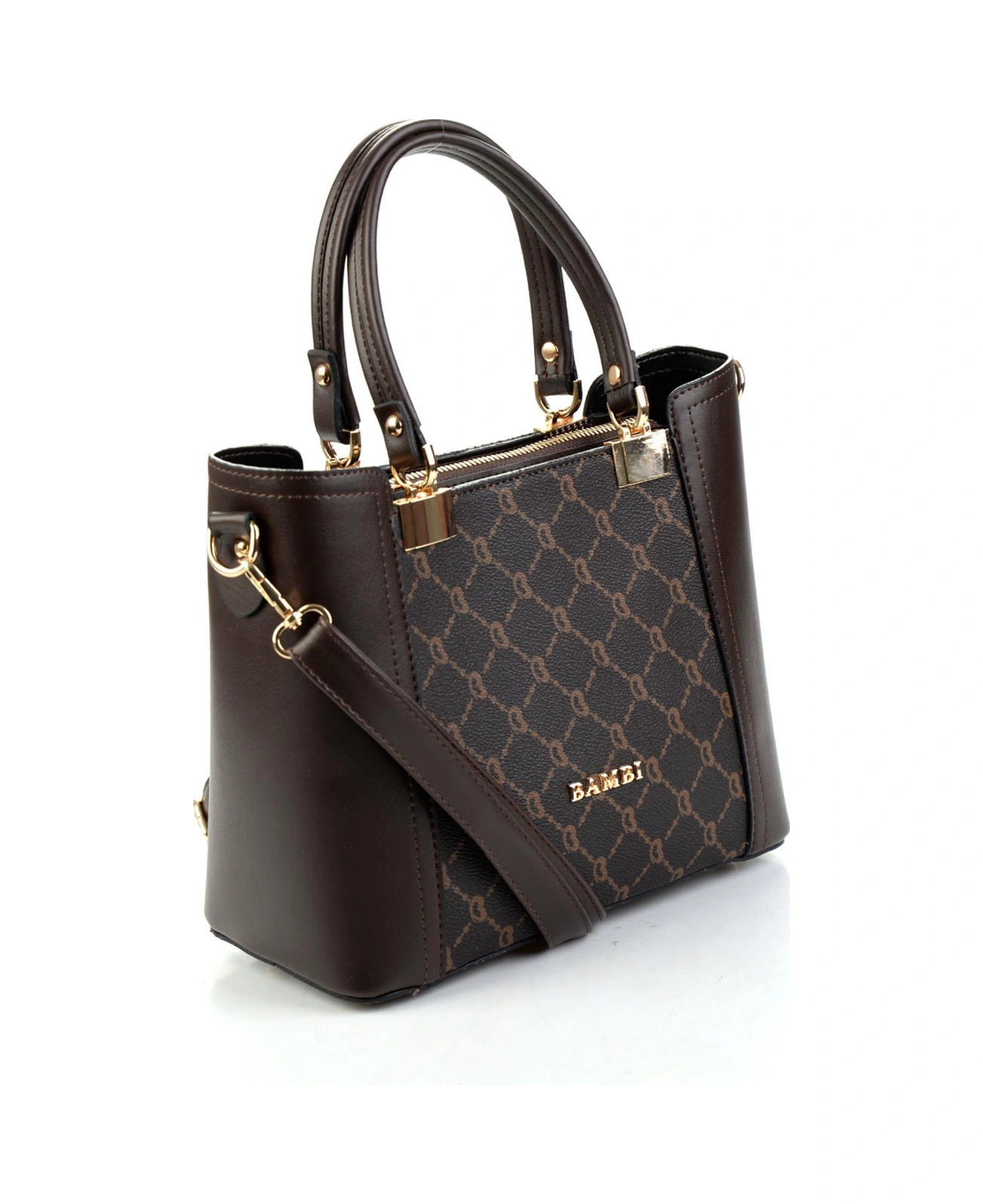Bambi Kahve Kahve Kadın El Çantası C06650266751 Kahve Kahve