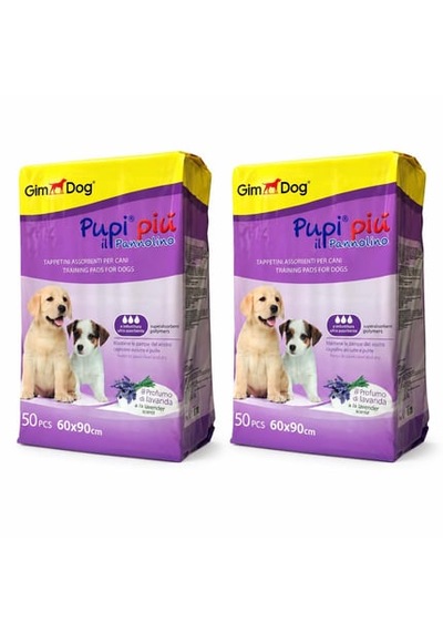 Gimdog Çiş Pedi Lavantalı 50'li 60x90 Cm 2 Adet