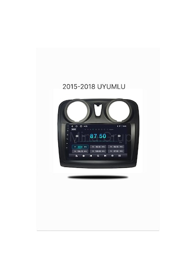 Snp Serisi Dacia Sandero / Stepway 2015-2018 Uyumlu 9 İnç Android Multimedya 6-128 Gb Hafıza Kablosuz Carplay + Geri Görüş Kamerası  9"