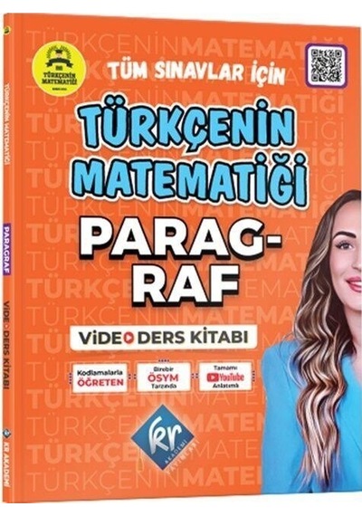 Gamze Hoca Türkçenin Matematiği Tüm Sınavlar İçin Paragraf Video Ders Kitabı Kr Akademi