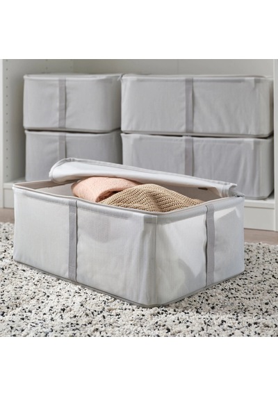 Ikea Hemmafıxare Saklama Hurcu 34 X 51 X 19 Cm Beyaz - Gri