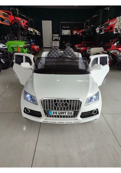 Kral Öykü Bebek Dünyası Audi Qsuv 12 Volt Uzaktan Kumandali Araba Beyaz