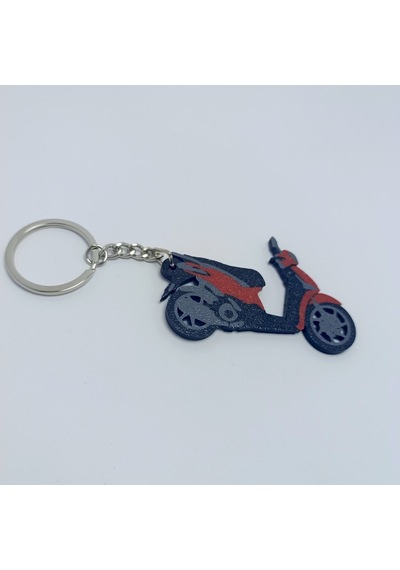 Kırmızı Motorsiklet Anahtarlık