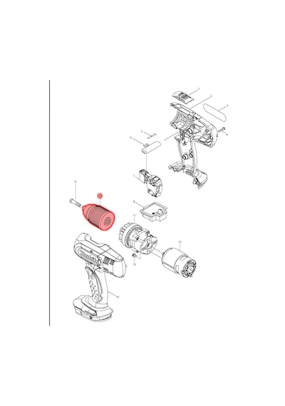 Makita DDF453SFE3 Anahtarsız Mandren 13 MM Ürün Kodu 766004-9