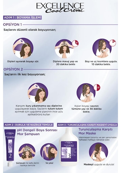 L’Oréal Paris Excellence Cool Creme Saç Boyası – 6.11 Ekstra Küll (483281932)