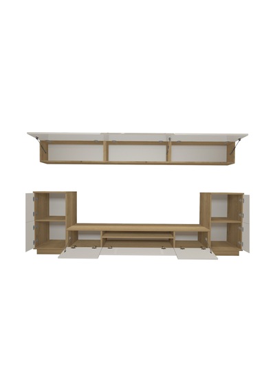 Decoraktiv Trendstyle 9s Mdf Tv Ünitesi Tv Sehpası Pera - Beyaz