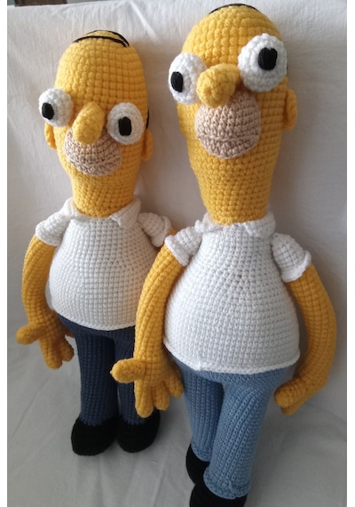 Amigurumi Simpson Baba Oyuncak