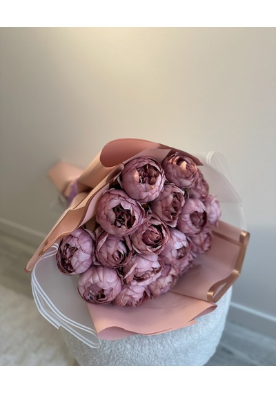 Gül Kurusu Pembe Şakayık Buketi Diğer