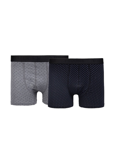 Tudors Erkek 2'Li Pamuk Likralı Esnek Kumaş Boxer-25892-Multi Çok Renkli Tudors Erkek 2'Li Pamuk Likralı Esnek Kumaş Boxer-25892-Multi Çok Renkli