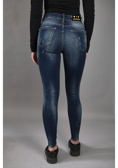 Barmore Skinny Fit Mavi Jean Kadin Mavi