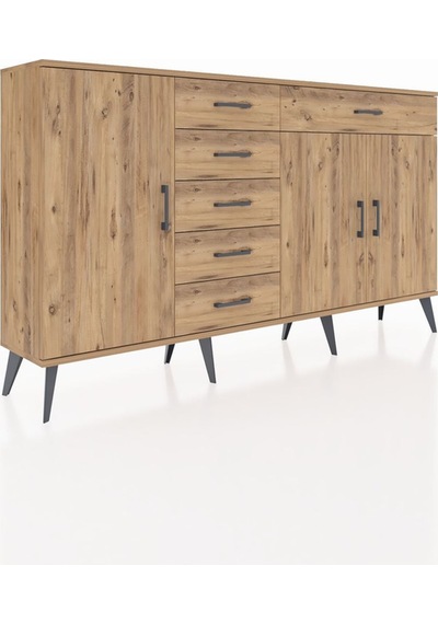 Arges Konsol 3 Raflı 6 Çekmeceli 3 Kapaklı 176x30x99 Çam-çam Atlas Çam - Atlas Çam Arges Konsol 3 Raflı 6 Çekmeceli 3 Kapaklı 176x30x99 Çam-çam Atlas Çam - Atlas Çam
