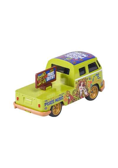 Majorette Volkswagen Deluxe Car 1:64 Volkswagen T1 Yeşil Çok Renkli