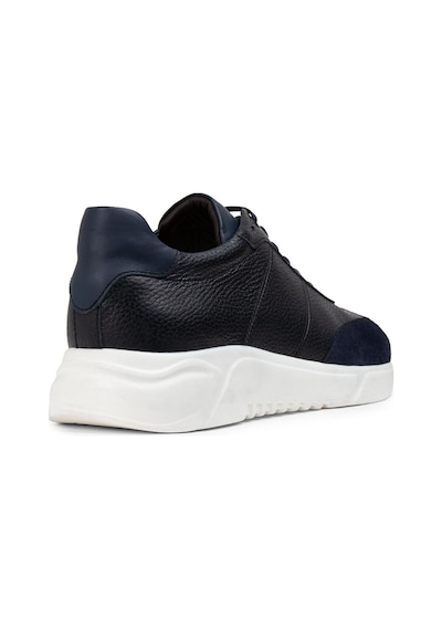 Deery Hakiki Deri Lacivert Erkek Sneaker Ayakkabı - 01961Mlcvp01 Lacivert