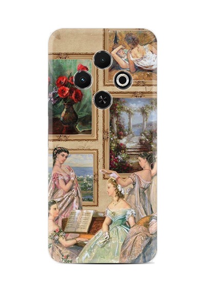 Tecno Camon 30c Kılıf Orta Sertlikte Yüksek Korumalı Baskılı Kapak Stk-83-camon30c Renk275 Renk275