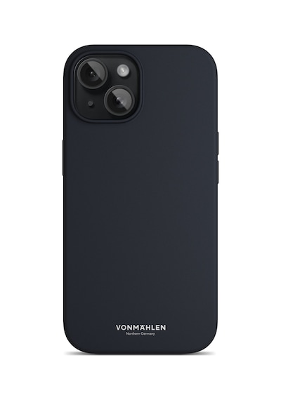 Vonmahlen Apple Uyumlu iPhone 15 Plus Magsafe Silikon Kılıf Lacivert