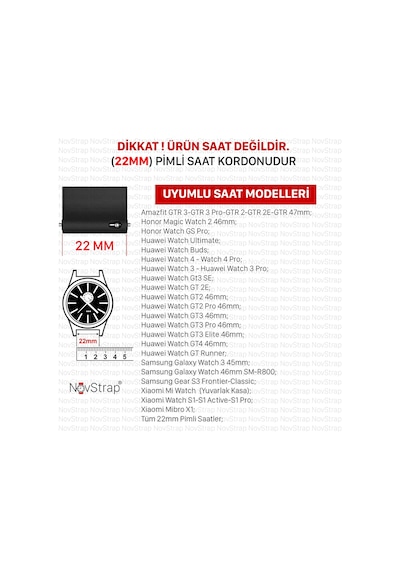 Huawei Watch Gt4 46mm Gt3 46mm Gt3 Pro Gt3 Se Elite Gt2 46mm Gt2e İle Uyumlu Kordon Sportive 22mm