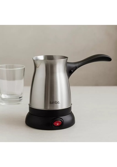 Elektrikli Cezve Türk Kahvesi 500 Ml 6 Fincan Çelik