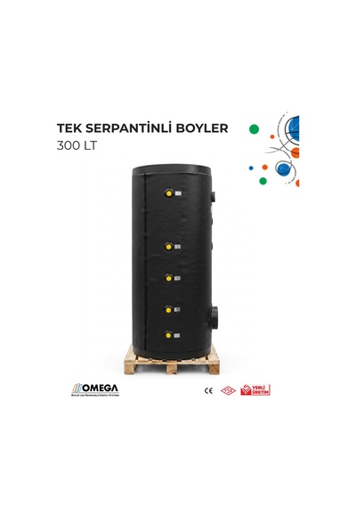 300 L Tek Serpantinli Boyler