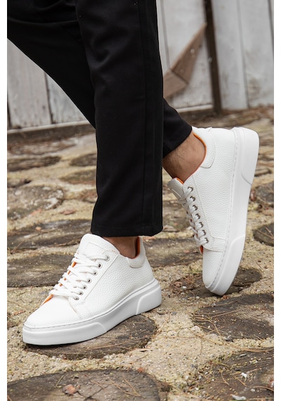 Daxtors D0906 Günlük Ortopedik Erkek Casual Ayakkabı Beyaz