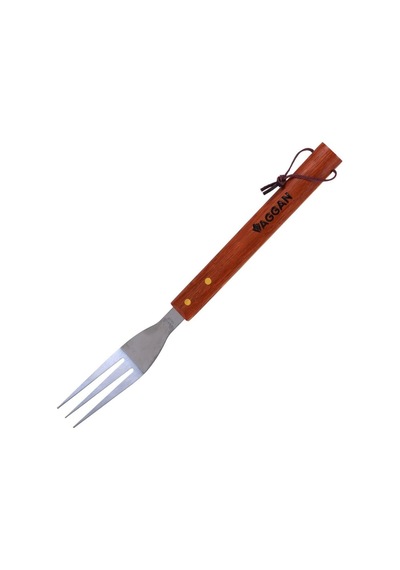 Ahşap Saplı Barbekü Çatalı
