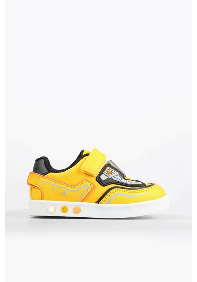 Vicco Ester Işıklı Erkek Bebek Sarı Sneaker Sarı