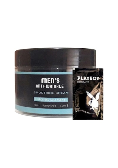 Süper Mens Antiwrinkle Smoothing Cream 100 Ml Erkek Yüz Cilt Kremi Mens + Yanında Jel
