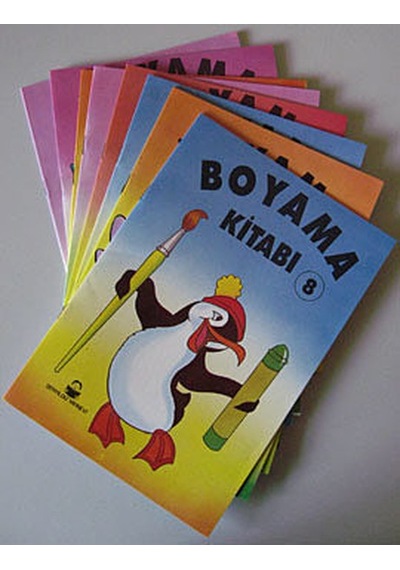 Boyama Kitabı (8 Kitap Takım)- Şenyıldız