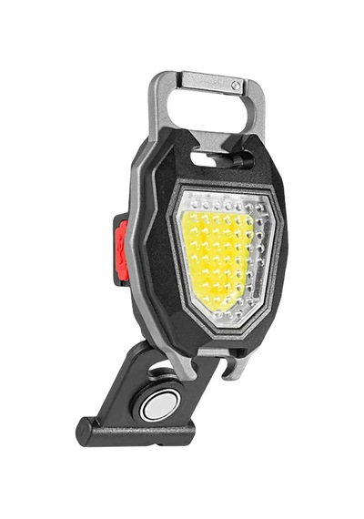 Ayt Powermaster W5154 Şarjlı Ledli Anahtarlık 6 Modlu Mıknatıslı Cob Led Aydınlatma Işıldak El Feneri