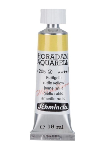 Schmincke : Horadam Aquarell Artist Sulu Boya : 15 Ml Tüp : Seri 3 205 Rutile Yellow