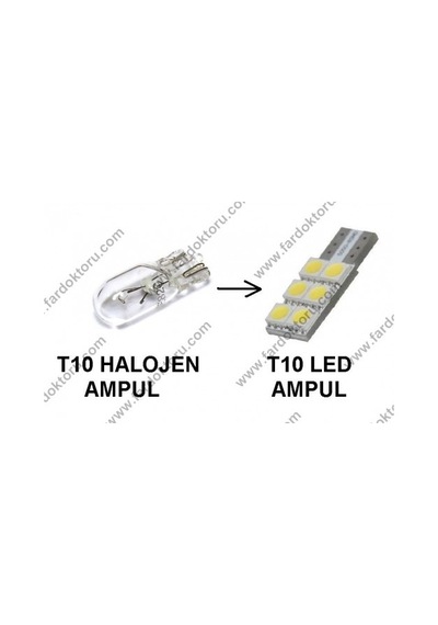 Fardoktoru Seat Leon Mk3 Led Plaka Lambası Ampul Seti N11.4060