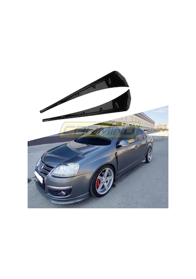 Volkswagen Jetta Mk5 Yan Çamurluk Venti Piano Black 2 Adet