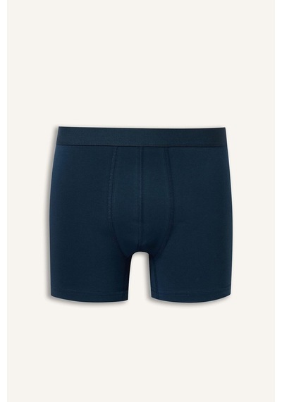 Defacto Regular Fit Beli Lastikli 3lü Boxer I1770ax26aunv165 Lacivert-nv165