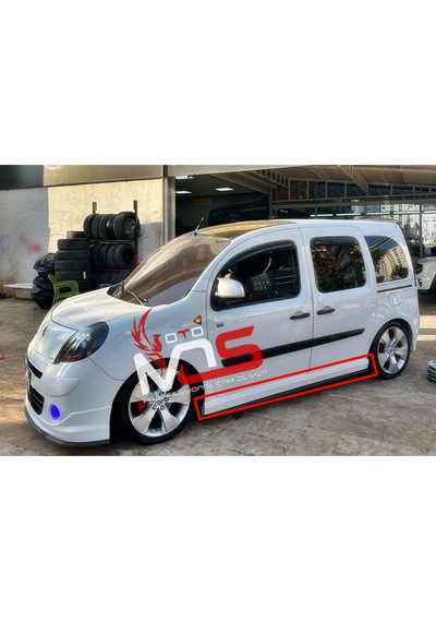 Renault Kangoo 2 Custom Marşpiyel Takım Fiberglass Boyasız
