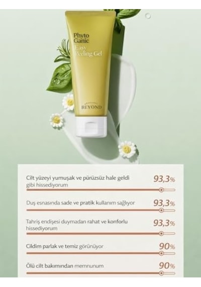 Phytoganic Easy Peeling Gel 7 Bitki Özlü Nemlendirici Yatıştırıcı Peeling 100 Ml