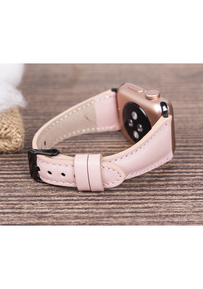 Bouletta Apple Uyumlu  Watch Deri Kordon 42-44-45mm Slim NU2