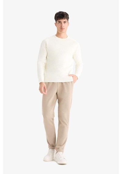 Defacto Jogger Fit Düz Paça Pantolon Y2651az25aubg773 Bej